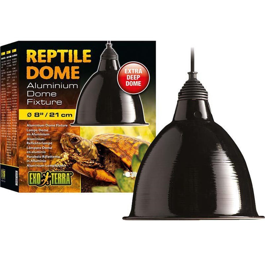 Heating/Light - EXO TERRA - Reptile Dome Large Ø21Cm Max 160W - (220.7078) - 220.7078