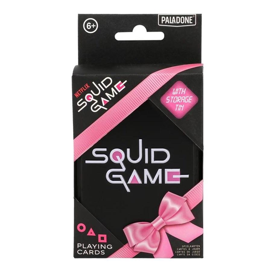 Merchandise - Paladone - Squid Game Playing Cards in a Tin - PP13295SG