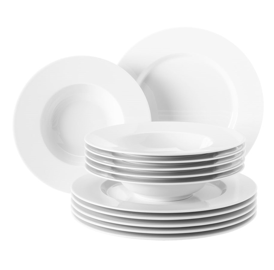 Tischgedeck - Seltmann No Limits breakfast porcelain 12 parts - 001.710913