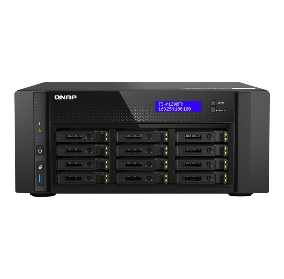 NAS Server - QNAP TS-h1290FX - NAS Server - TS-H1290FX-7302P-256G