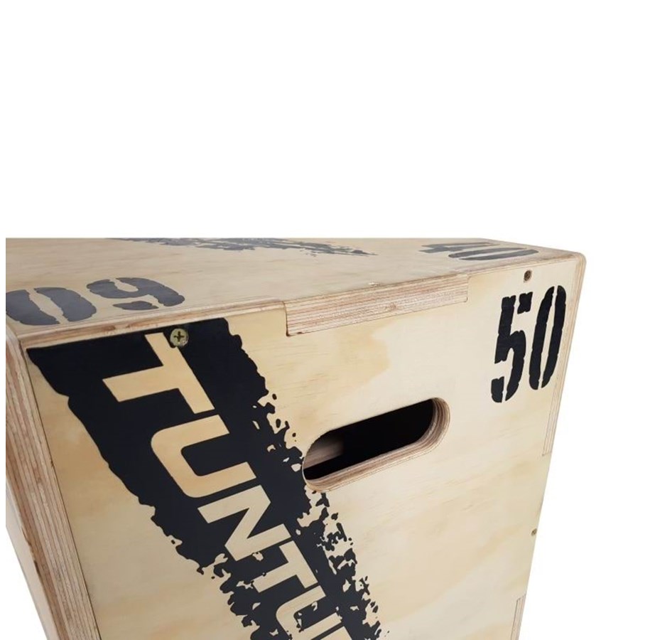 Sport & Fitness - Tunturi Plyo Box Wood 40/50/60cm - 14TUSCF077IONE SIZE