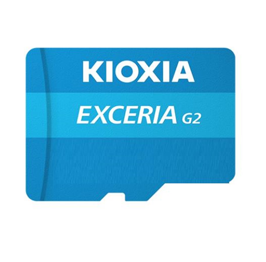 Speicherkarten - Kioxia EXERCIA G2 MicroSD/SD - 100MB/s - 32GB - LMEX2L032GG2