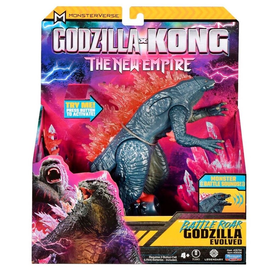 Figuren - Godzilla x Kong Deluxe Battle Roar Godzilla 17.5cm - 271-35506