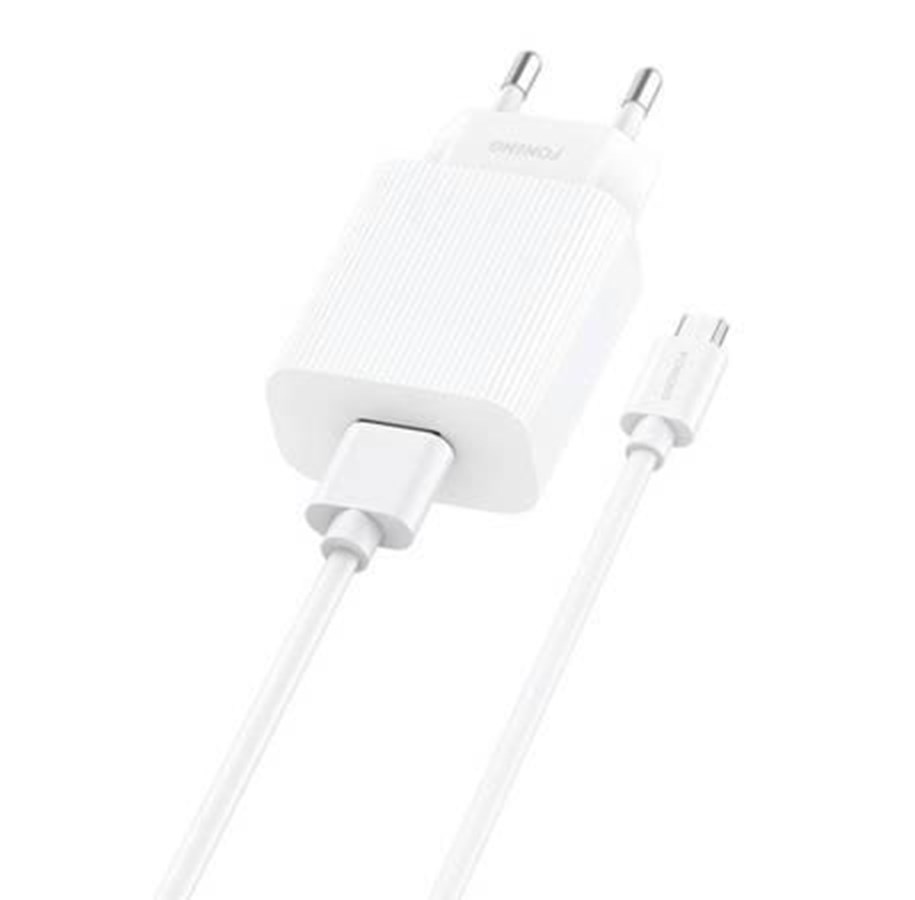 Handys - Adapter und Ladegeräte - Foneng Fast charger  EU28 1xUSB QC 3.0 + Cable USB Micro - EU28 Micro