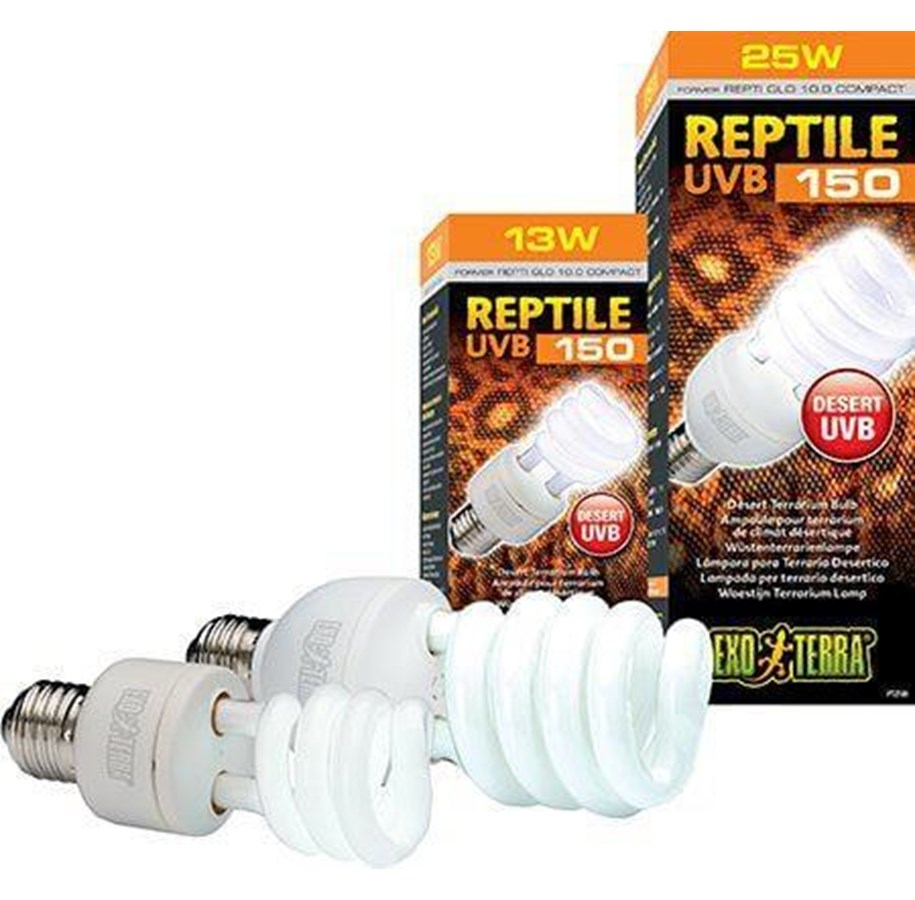 Heating/Light - EXO TERRA - Reptile Uvb 150 Fluorescent lamp 25W E27 - (220.1881) - 220.1881