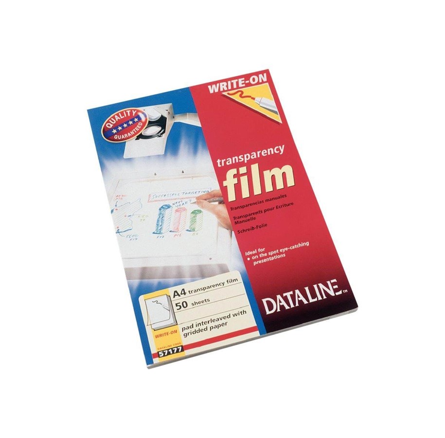 Papier, Fotopapier und Etiketten - Esselte Dataline Transparency Film *DEMO* - 57177