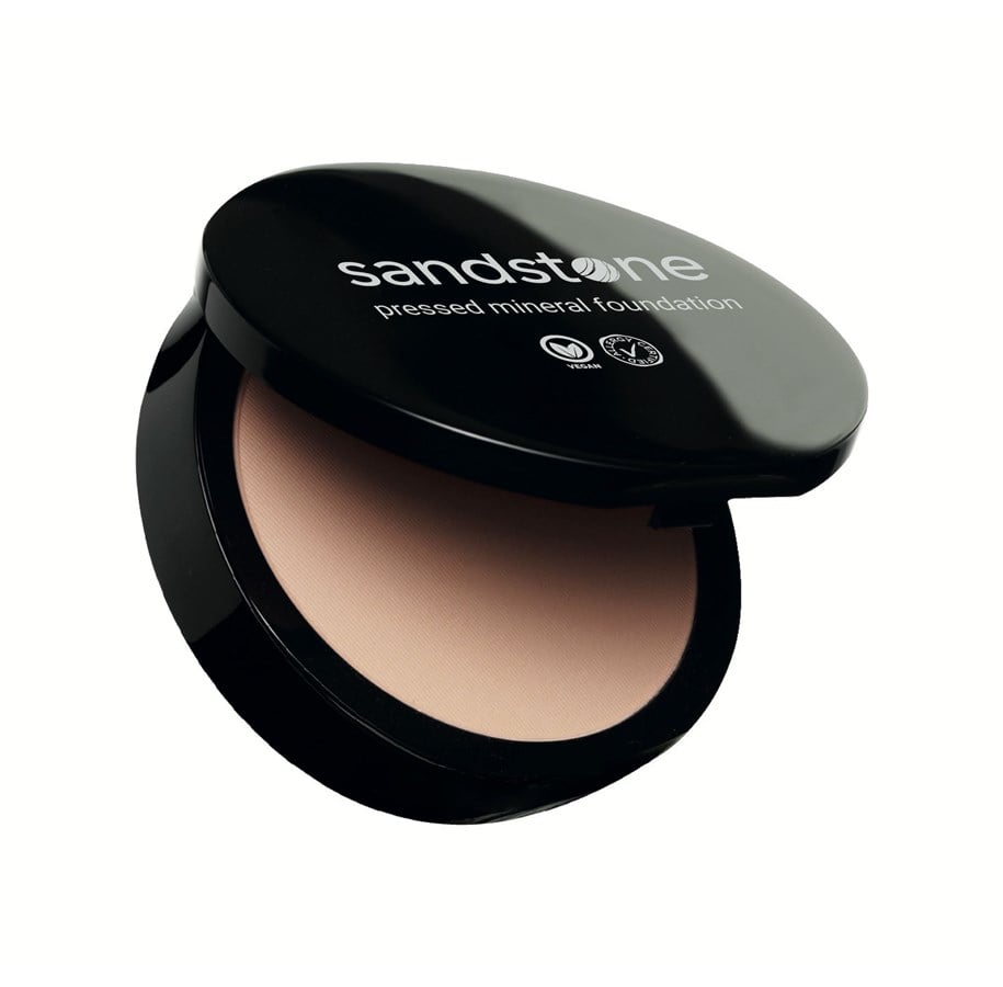 Make-Up - Sandstone Pressed Mineral Foundation N5 Medium - 5713584003293