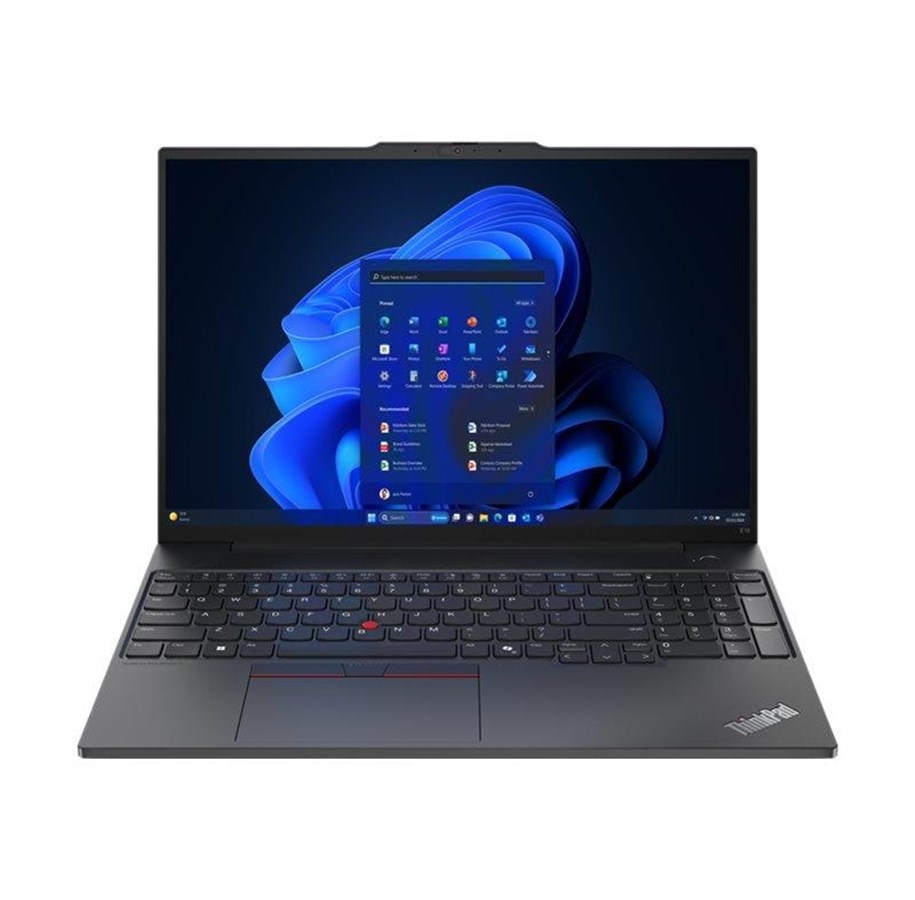 Laptops - Lenovo ThinkPad E16 Gen 2 - 16" - Intel Core Ultra 5 - 125U - 16 GB RAM - 512 GB SSD - German - 21MA001YGE