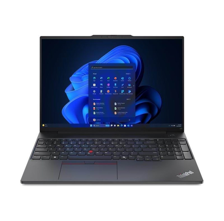 Laptops - Lenovo ThinkPad E16 Gen 2 - 16" - AMD Ryzen 5 - 7535HS - 16 GB RAM - 512 GB SSD - German - 21M5002AGE