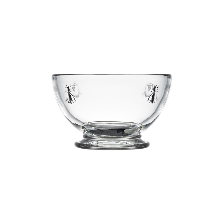 Tischgedeck - La Rochére Abeille Transparent Bowl Glass Set 6pcs - 630701