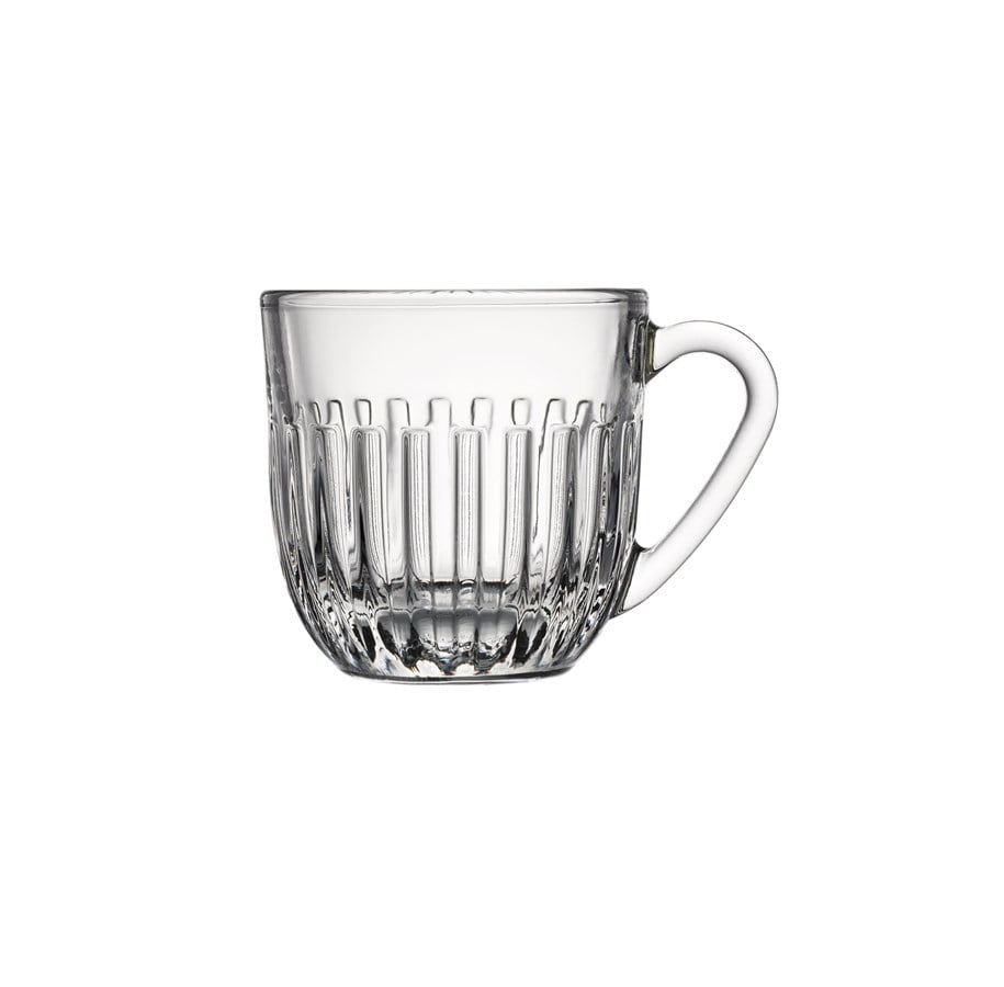 Tischgedeck - La Rochére Ouessant Transparent Espresso Tumbler Cup Glass Set 6pcs - 625601