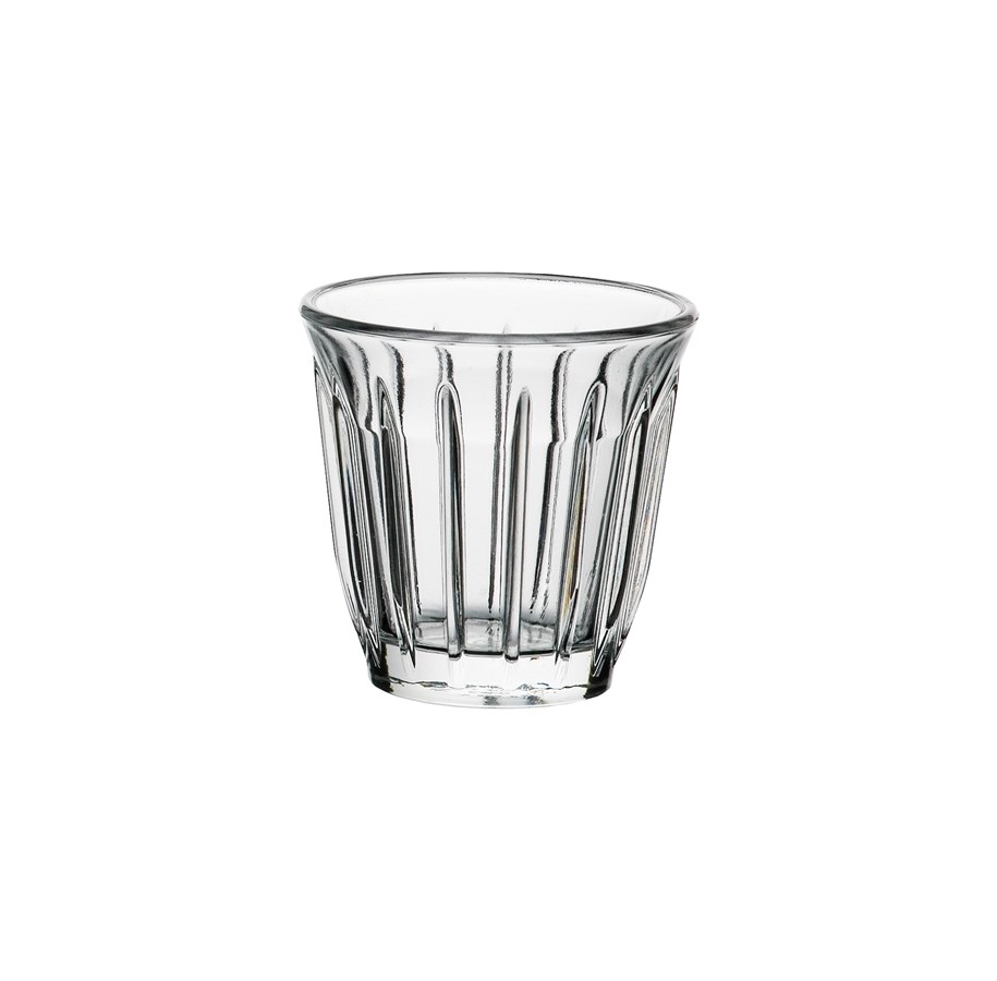 Tischgedeck - La Rochére Zinc Transparent Espresso Cup Glass Set 6pcs - 622801