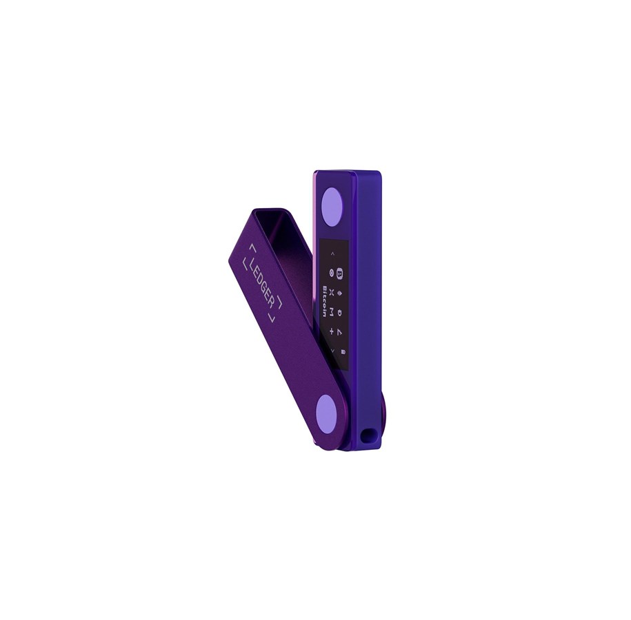 Handys - Anderes Zubehör - Ledger Nano X Amethyst Purple Crypto Hardware Wallet - LEDGERNANOXAP