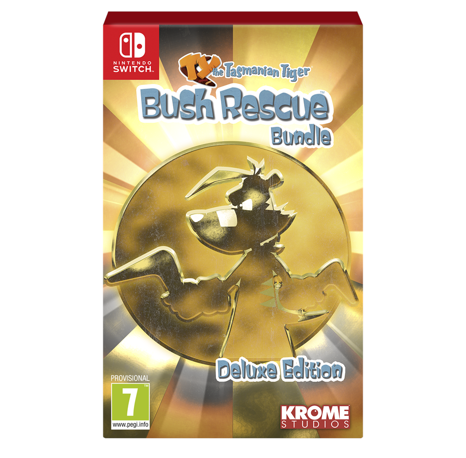 Spiele - TY the Tasmanian Tiger Bush Rescue Bundle (Deluxe Edition) - Nintendo Switch - Plattform - PEGI 7 - 5056635608802