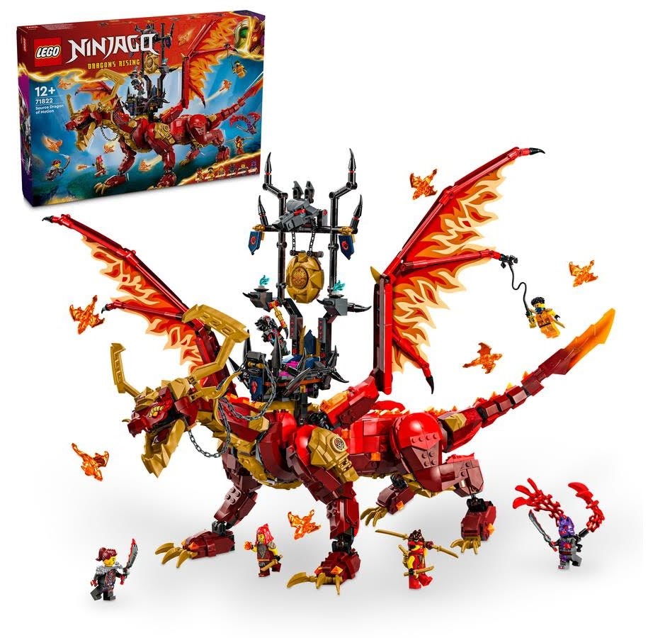 LEGO®  - LEGO Ninjago 71822 Quelldrache der Bewegung - 71822