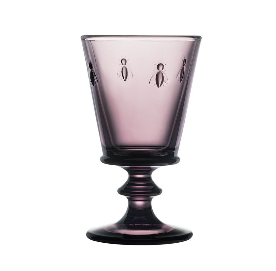 Tischgedeck - La Rochére BEE WINE GLASS EGGPLANT SET 6pcs - 611008