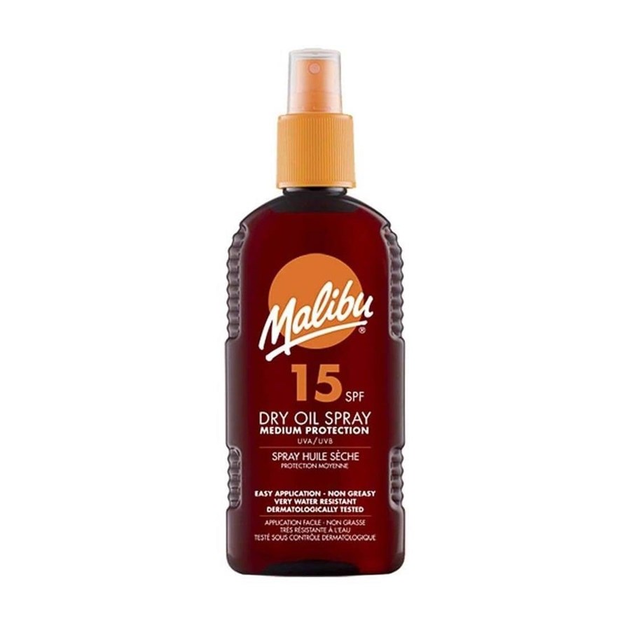 Körperpflege - Malibu Dry Oil Spray SPF 15 200 ml - 5025135112157