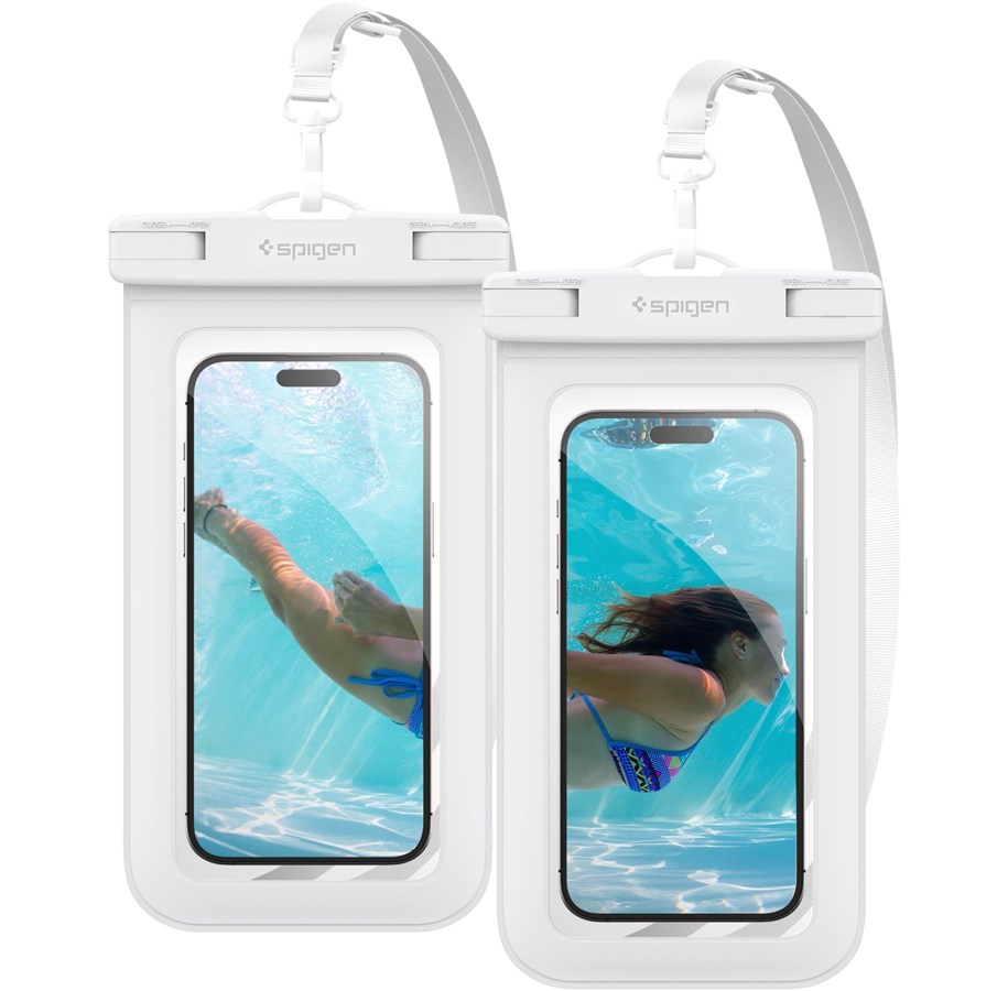Handys - Cover & Cases - Spigen Aqua Shield WaterProof Case A601 2 Pack - white - ACS06013