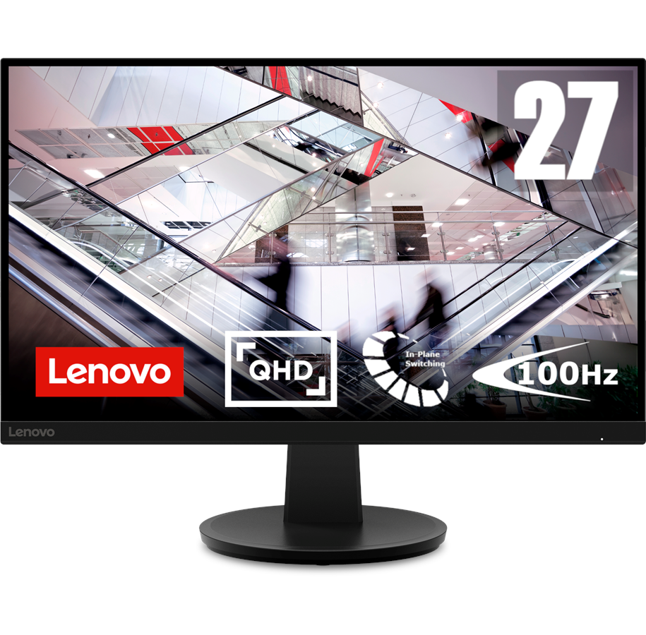 Monitor - 27" Lenovo N27q - 2560x1440 (QHD) - 100Hz - IPS *DEMO* - 67C2GAC1EU