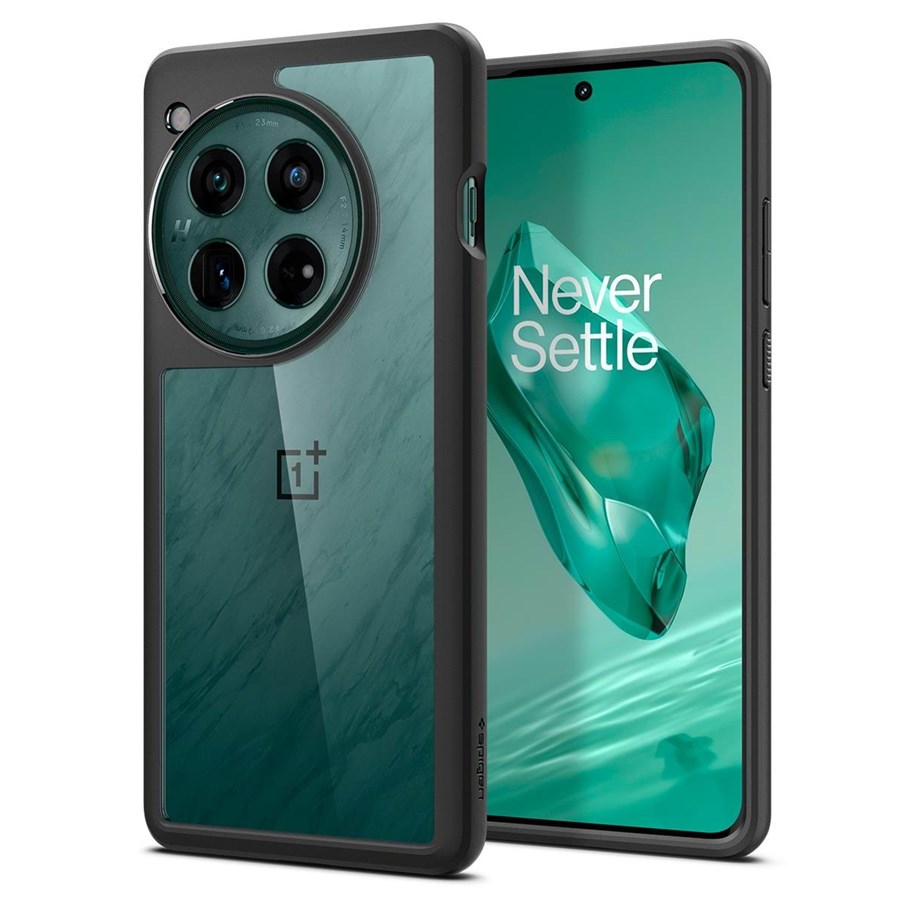 Handys - Cover & Cases - Spigen Ultra Hybrid - matte black - OnePlus 12 - ACS07378
