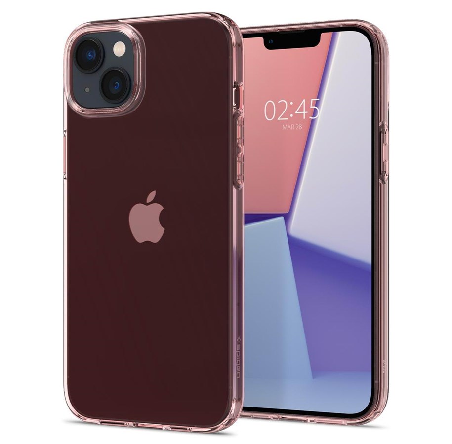 Handys - Cover & Cases - Spigen Crystal Flex - rose crystal - iPhone 14 - ACS04679