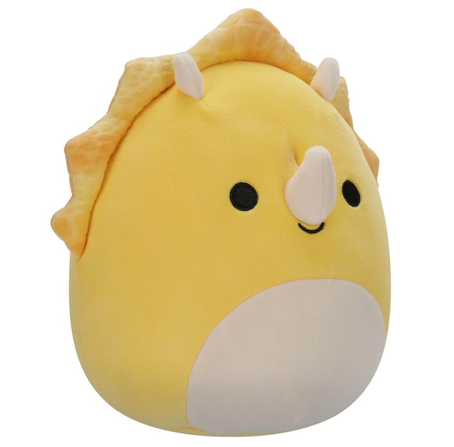 Puppen & Zubehör - Squishmallows 19 cm P19 - Lancaster the Yellow Triceratops - 0196566411418