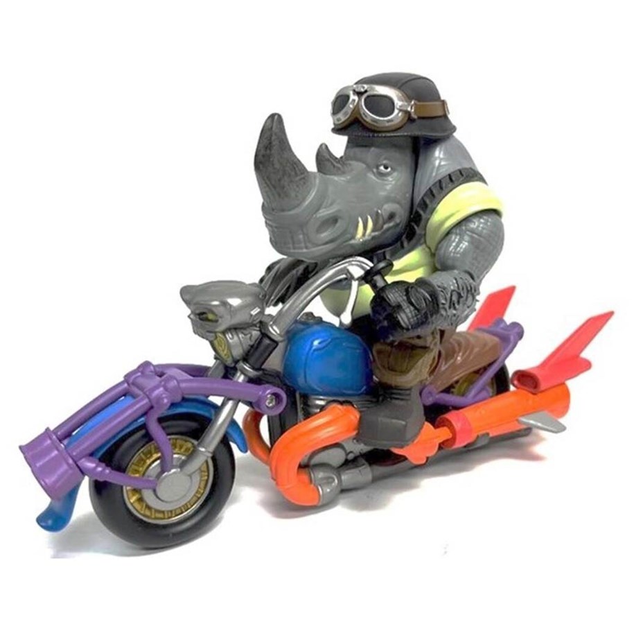 Figuren - Turtles Mutant Mayhem Rocksteady Cycle Rocksteady - 46-83447