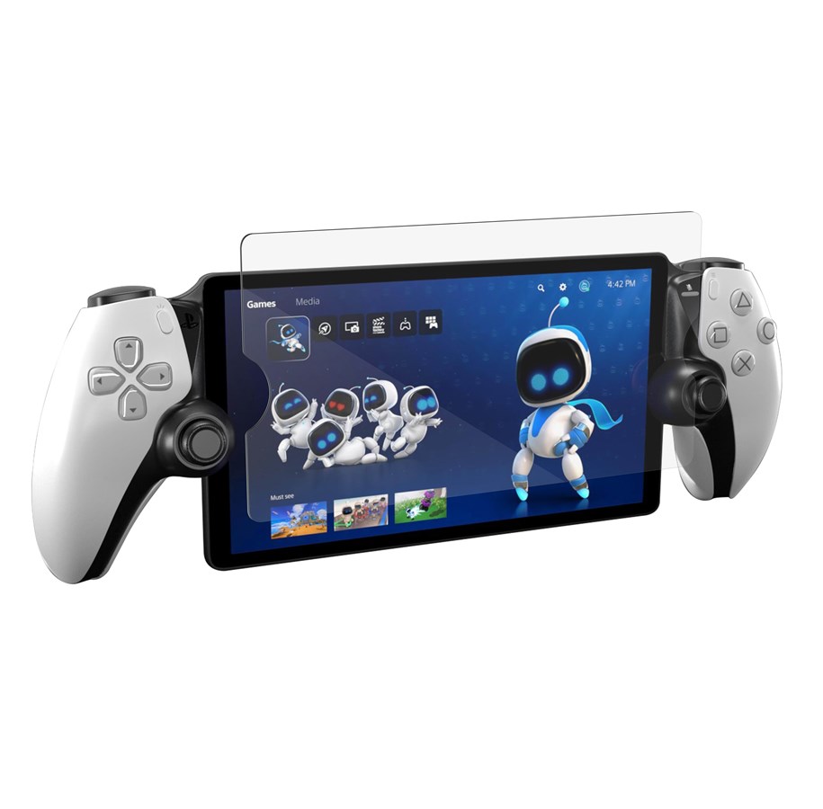 Gaming Zubehör - Deltaco GAM-166 - Clear 0.33mm - Displayschutzfolie - PlayStation Portal - GAM-166