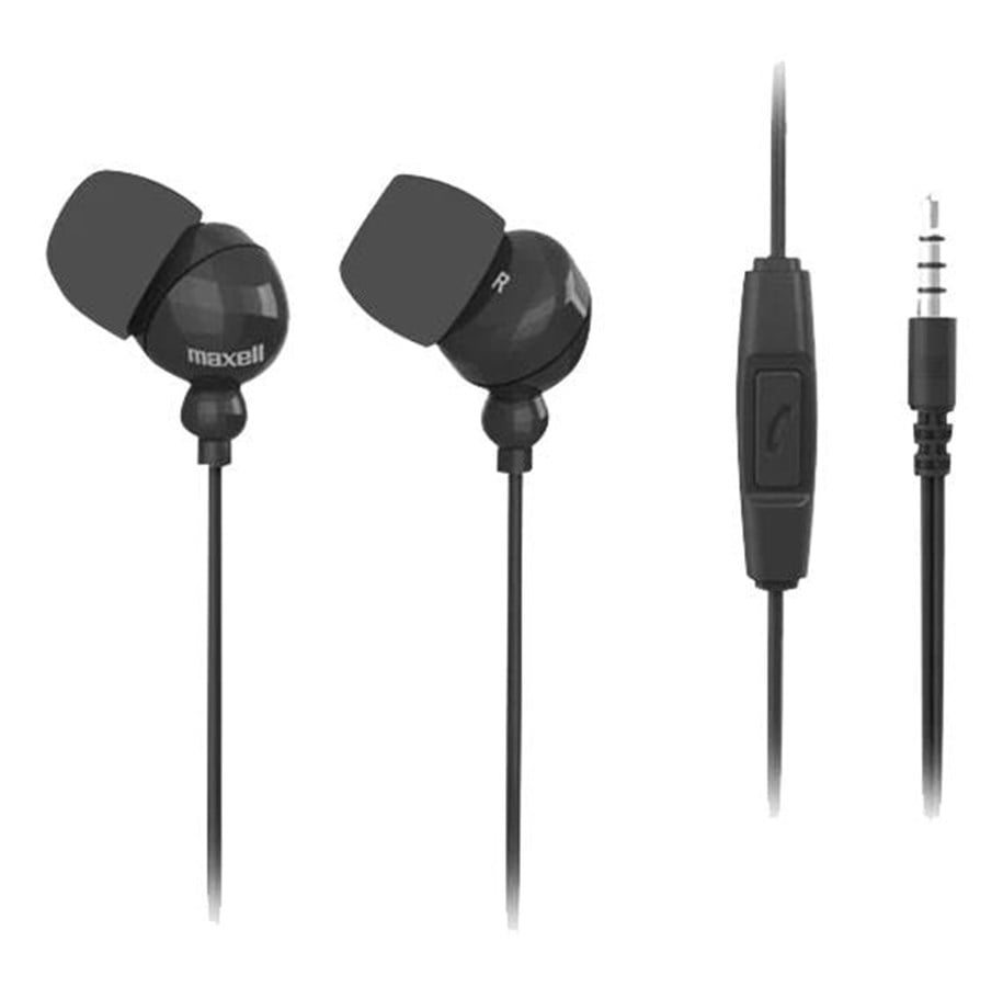 Kopfhörer/Headsets - Maxell Plugz + Mic - Earphones with Mic - 303759
