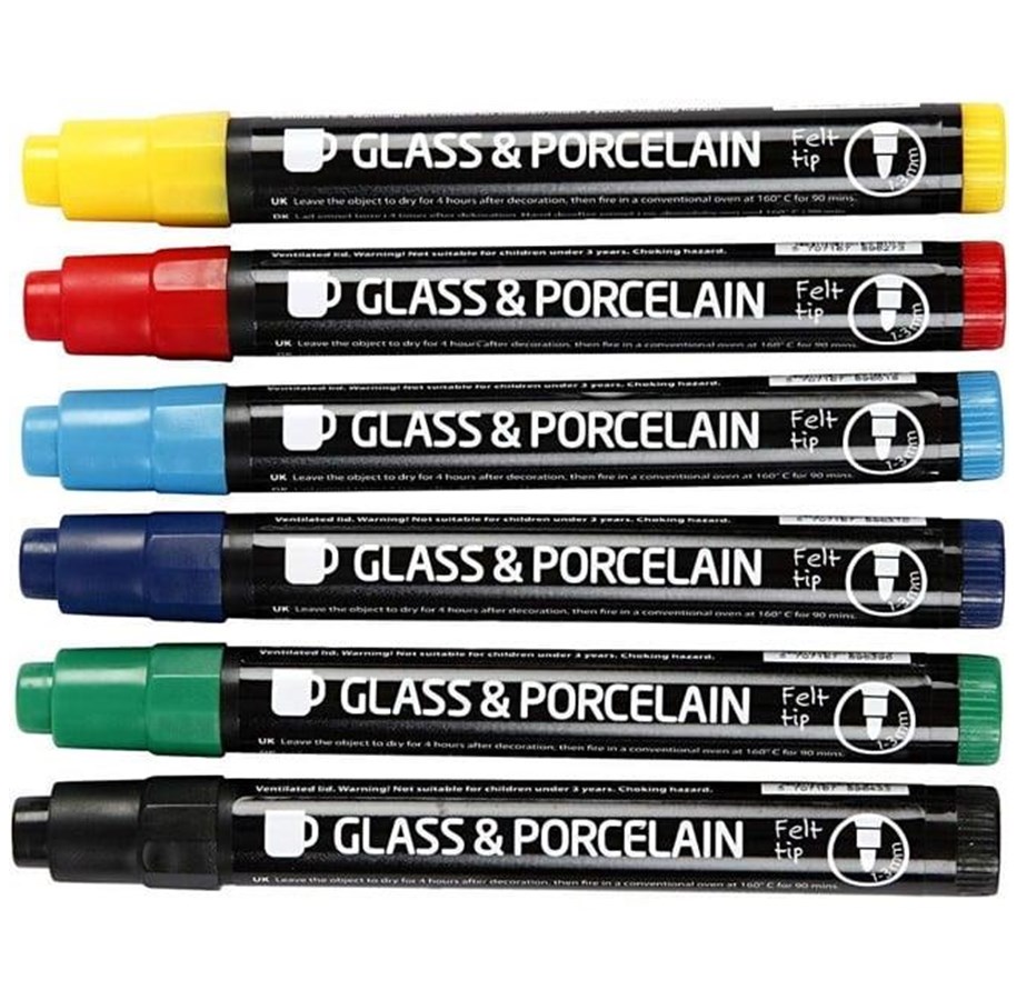 Kreativ-Spiele - Creativ Company Glass & Porcelain Marker - 31651