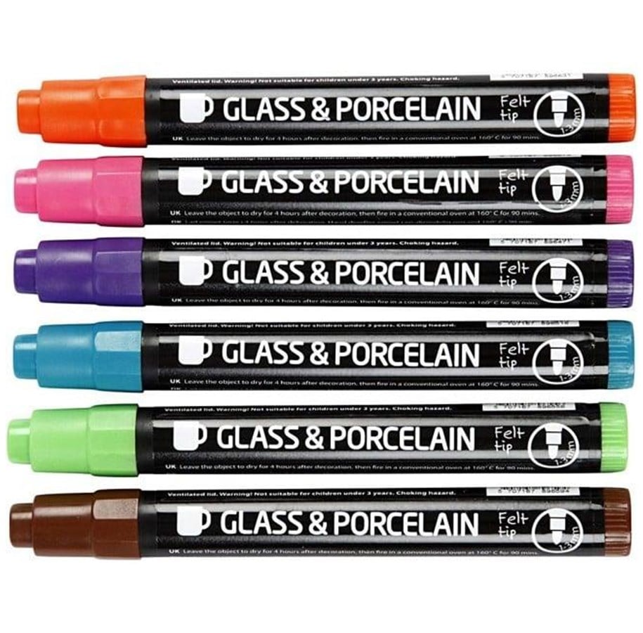 Kreativ-Spiele - Creativ Company Glass & Porcelain Marker - 31652