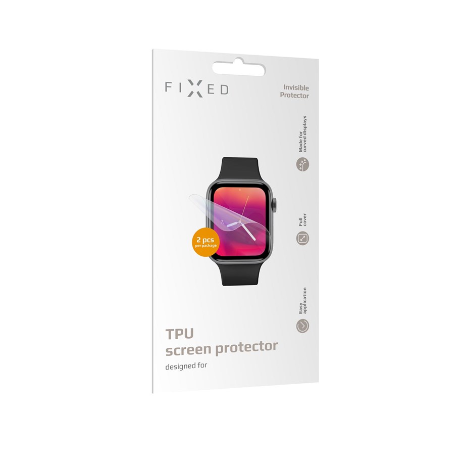 Handys - Schutzfolie - FIXED INVISIBLE Screen Protector Apple Watch 44/42mm 2pc - FIXIP-434