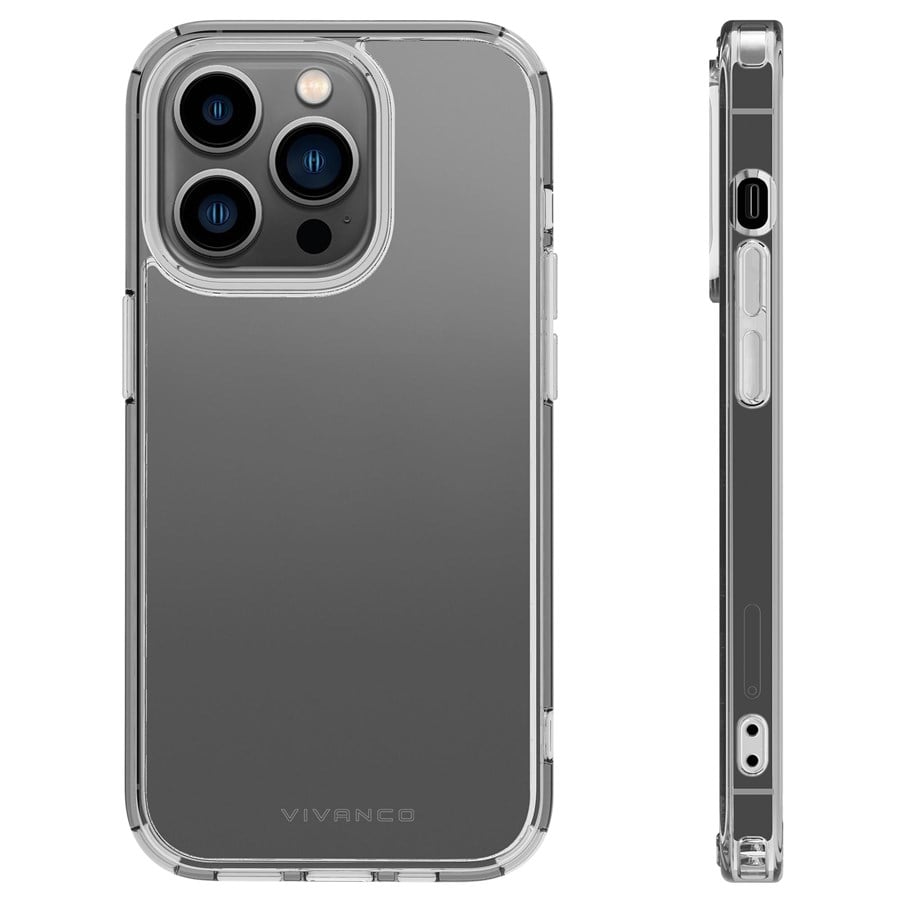 Handys - Cover & Cases - Vivanco Safe & Steady Case iPhone 14 Pro Max Clear - 4008928635034