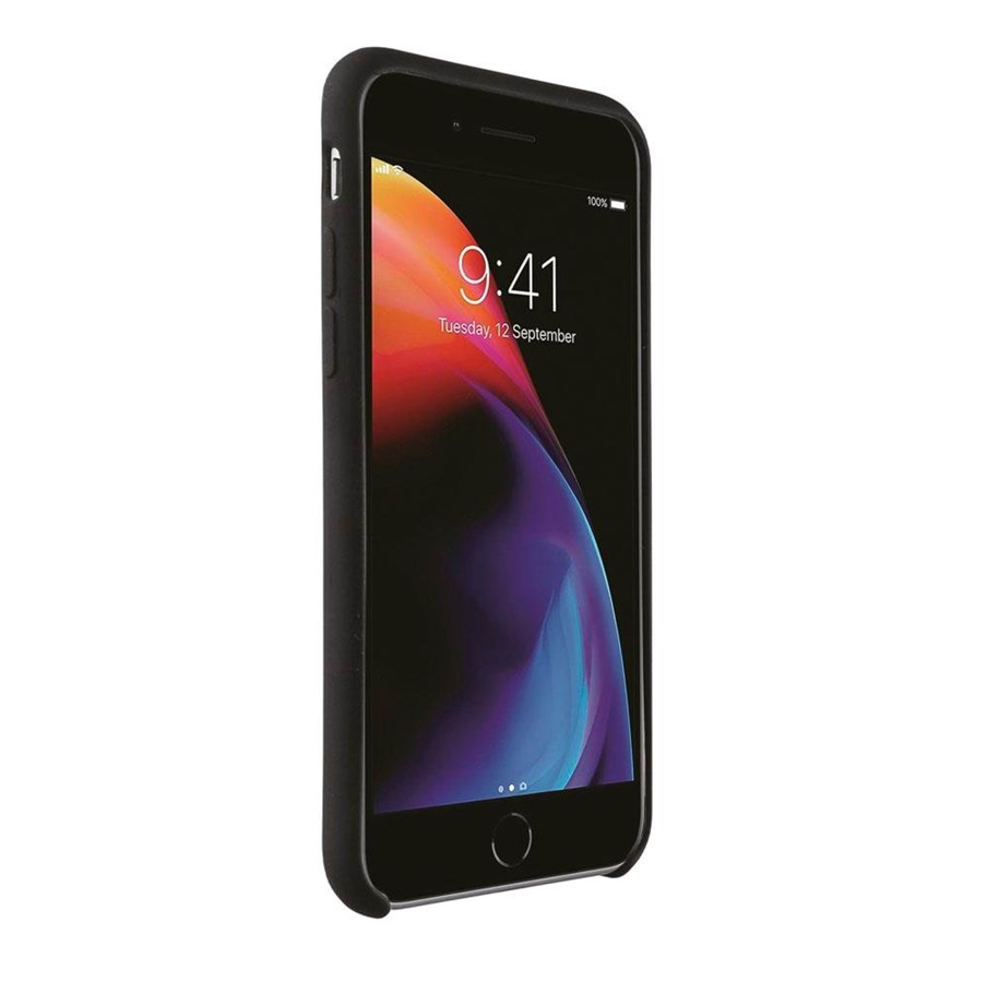 Handys - Cover & Cases - Vivanco Silicone Cover iPhone SE/8/7/6 Black - 4008928617146