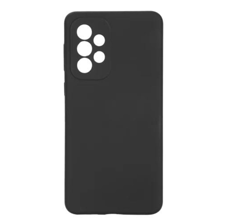 Handys - Cover & Cases - Essentials Samsung Galaxy A23/A23 5G Silicone back cover Black - 1110901