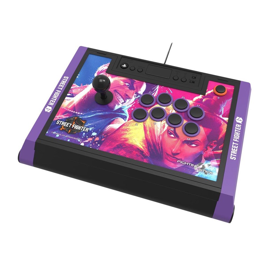 Gaming Zubehör - HORI Fighting Stick Alpha (Street Fighter 6 Edition) - Wired Arcade stick - Sony PlayStation 4 - SPF-033U