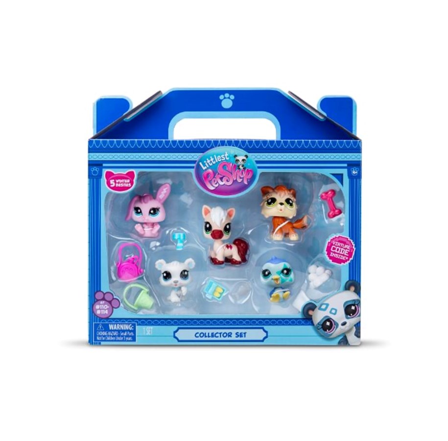 Spielsets - Littlest Pet Shop Winter Besties Collection 5 pk - 00573