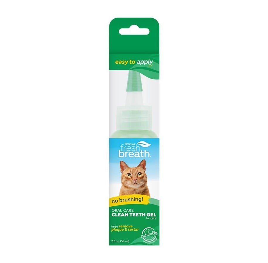 Hunde - Tropiclean Oral Care  Clean Teeth Gel Cat 59 ml. - 51801
