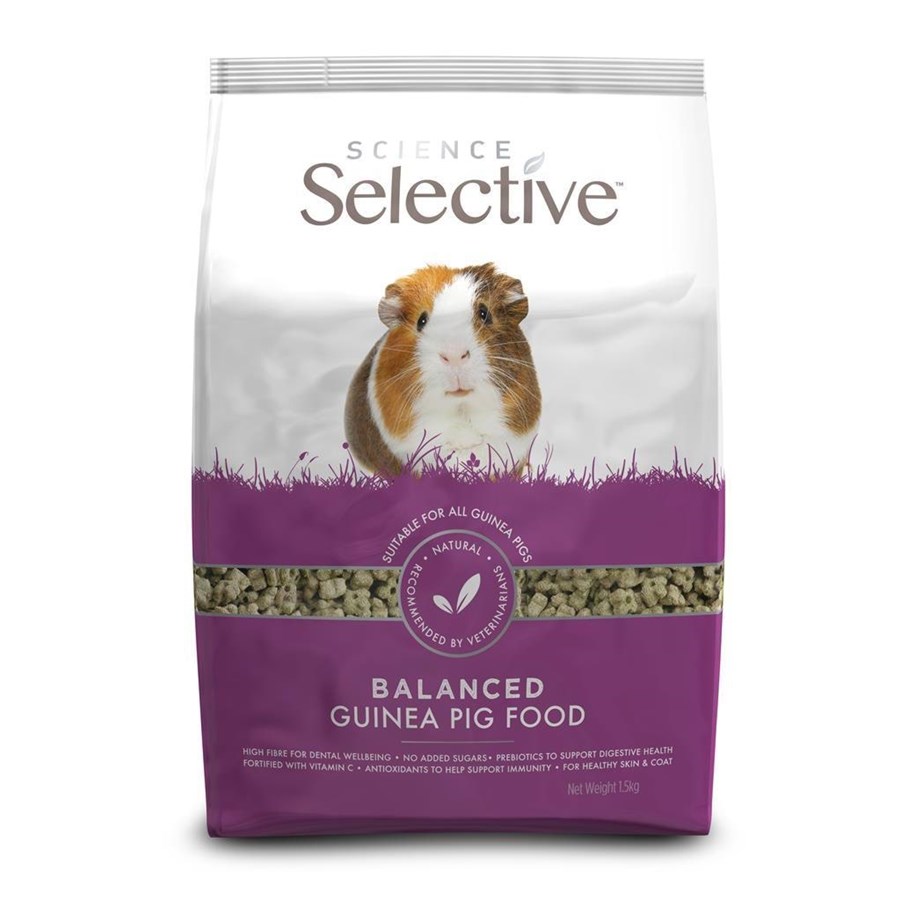 Nagetiere - Science Selective Meerschweinchenfutter 1,5kg - 40076