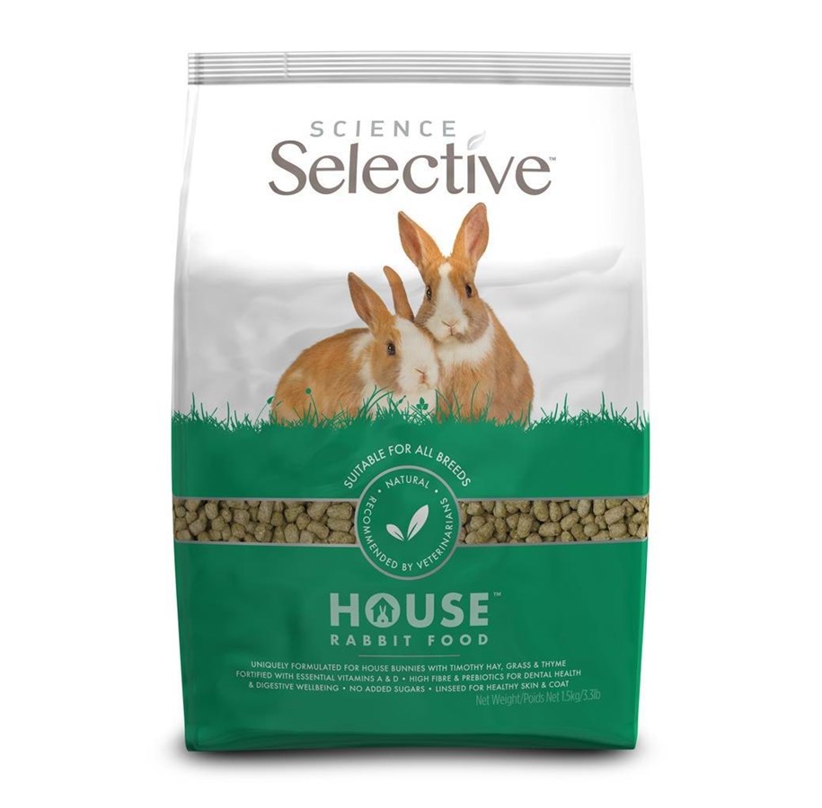 Nagetiere - Science Selective Kanin House (INDOOR) 1.5 kg. - 40072