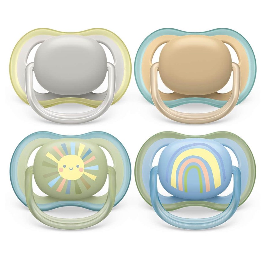Babypflege - Philips Ultra air pacifier SCF085/65 - 4 pcs - SCF085/65