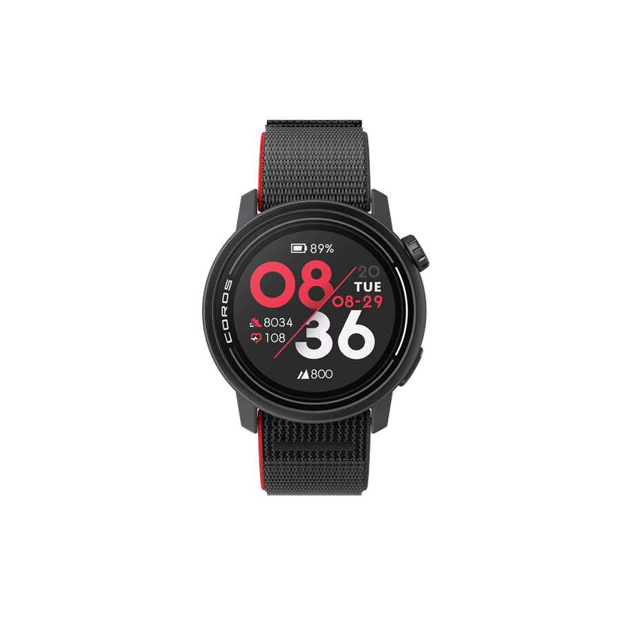 Smartwatches, Pulsuhren, Sportuhren & Schrittzähler - COROS Pace 3 Nylon Ink black - WPACE3-INK