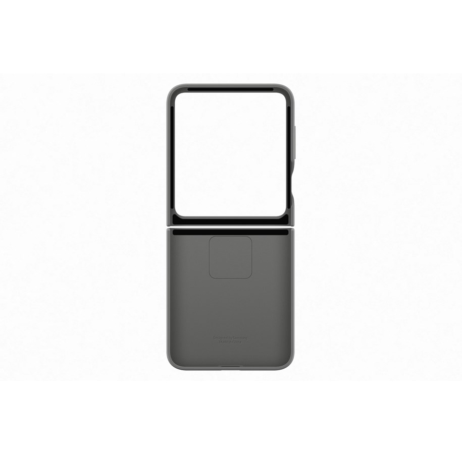 Handys - Cover & Cases - Samsung Galaxy Z Flip6 Silicone Case - Grey - EF-PF741TJEGWW