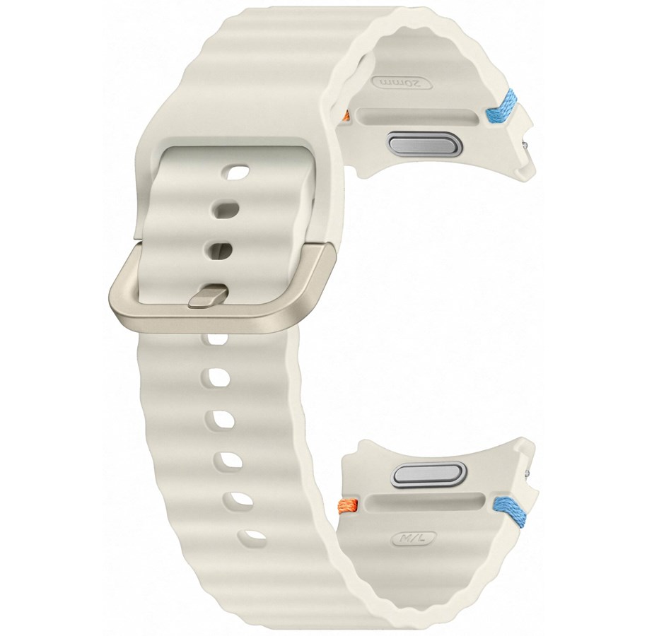 Smartwatch - Accessories - Samsung Galaxy Watch7 Sport Band (M/L) - Cream - ET-SNL31LWEGEU