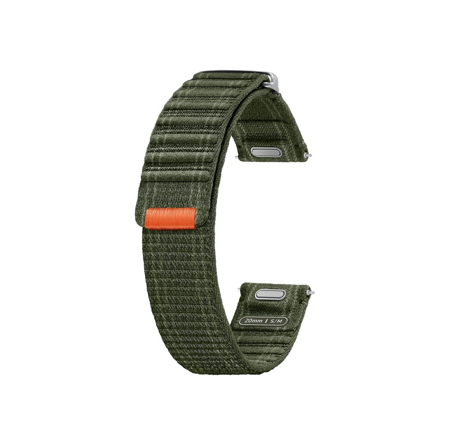 Smartwatch - Accessories - Samsung Galaxy Watch7 Fabric Band (S/M) - Green - ET-SVL30SKEGEU