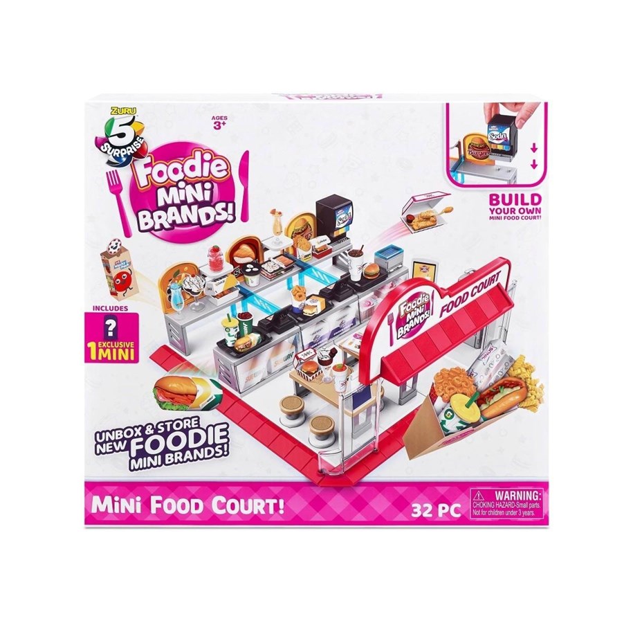 Spielzeug - 5 SURPRISE Mini Food Court Playset - 77263