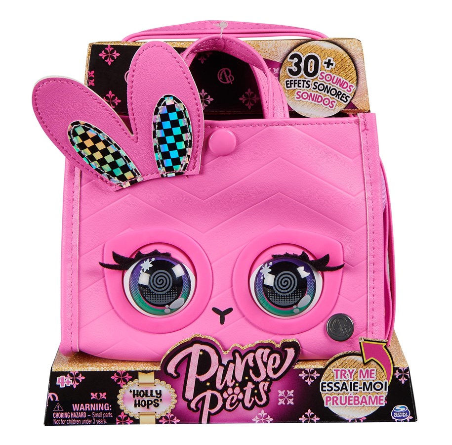 Rollenspiele - Purse Pets Totes Tasche Häschen Holly Hops - 6066782
