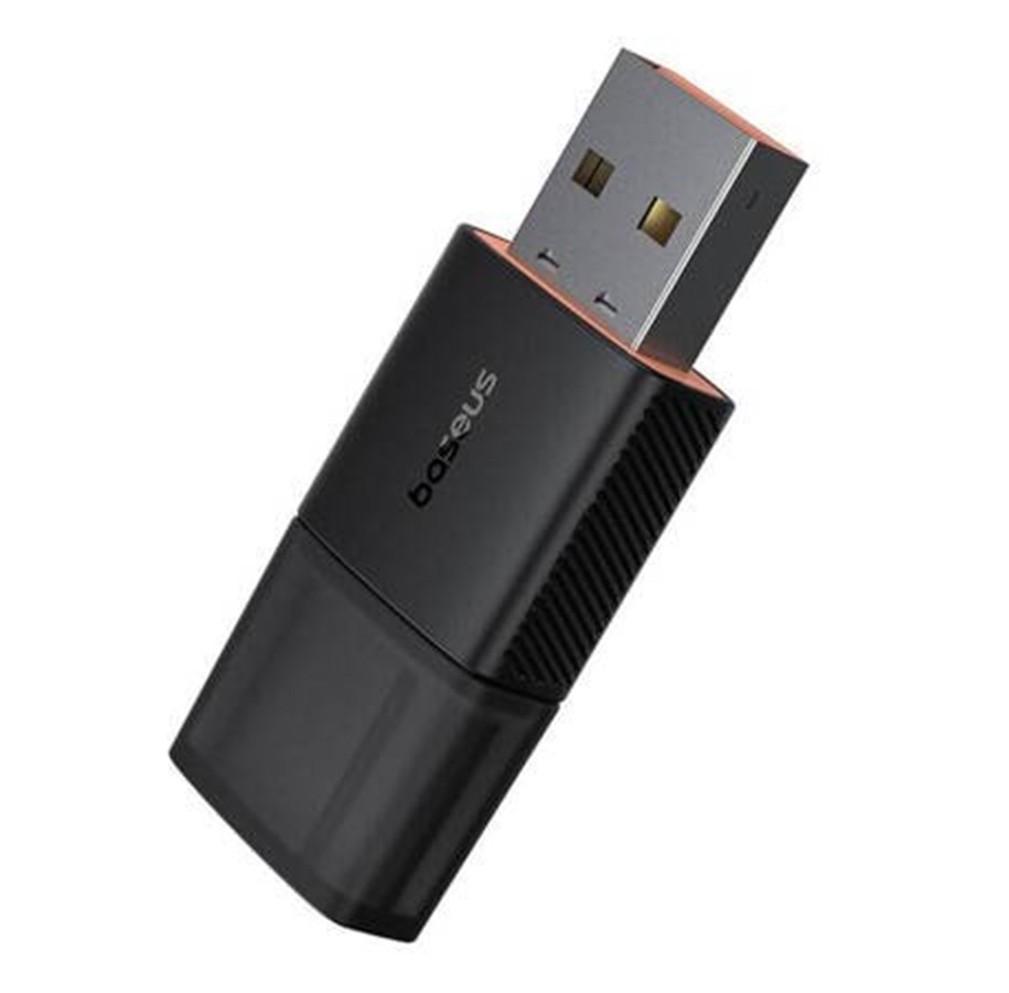 Netzwerkadapter (Netzkarte, Druckserver, u.s.w.) - Baseus FastJoy 650 Mbps WiFi adapter (black) - B01317600111-04