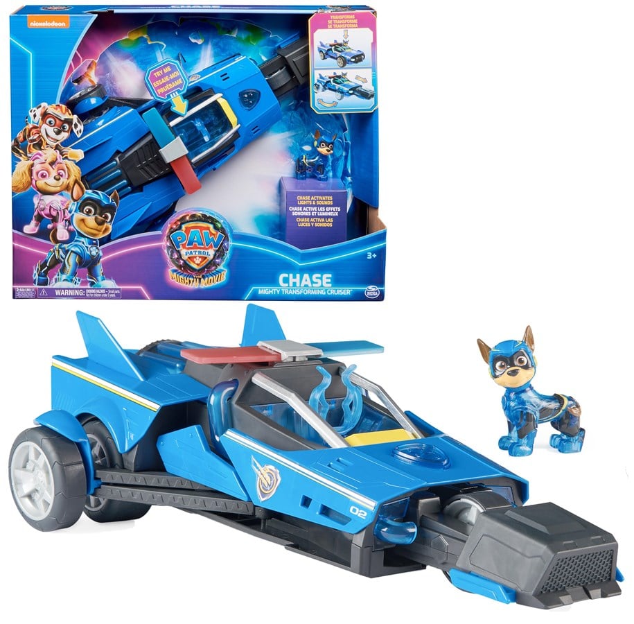 Spielzeugauto - Paw Patrol Chase Feature Cruiser w. Light/Sound - Movie 2 - 6067497