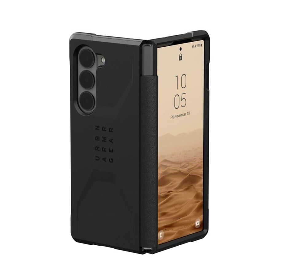 Handys - Cover & Cases - UAG Civilian black - Samsung Z Fold 6 - 214451114040